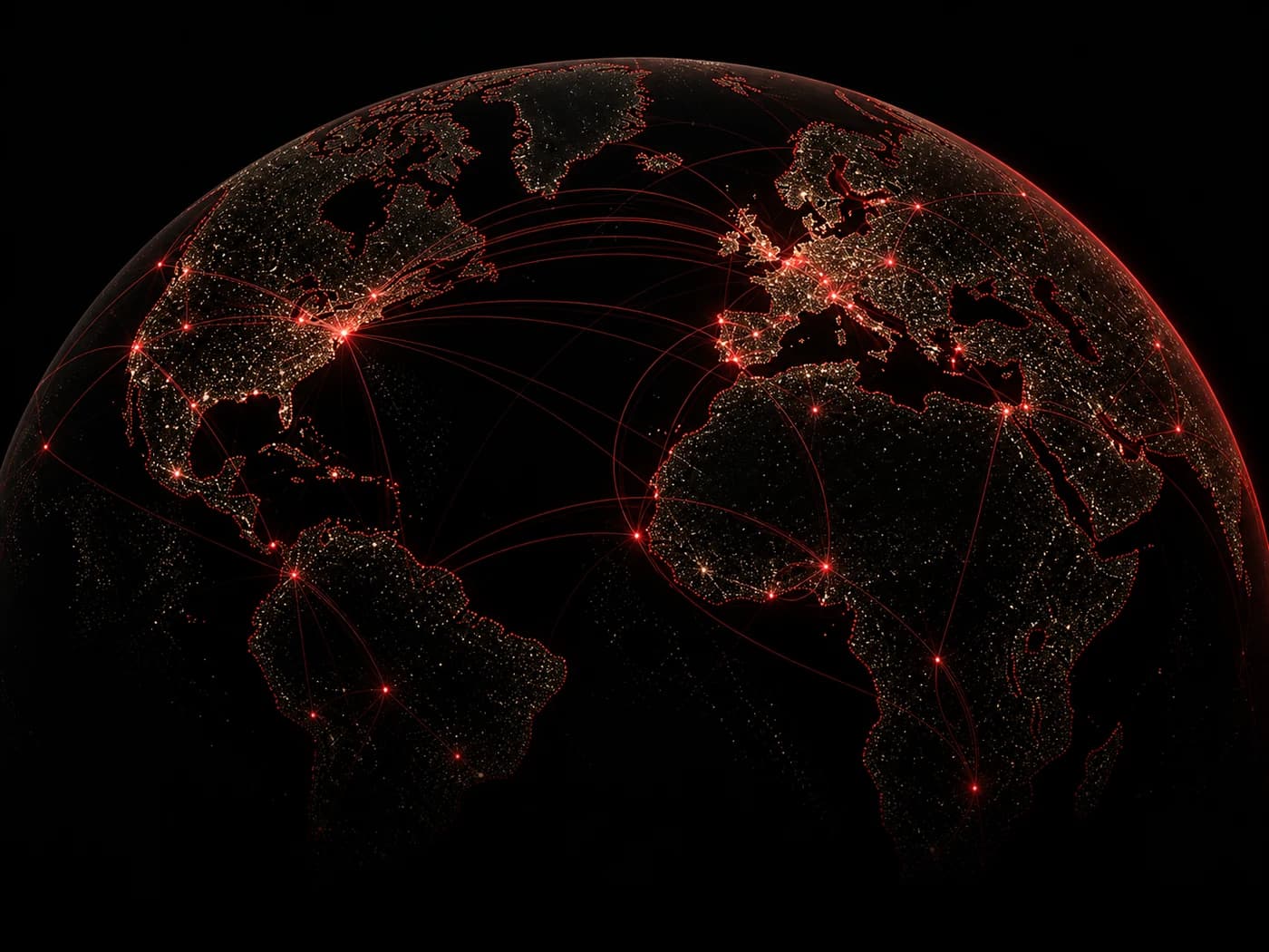 Global brokerage infrastructure connecting financial hubs